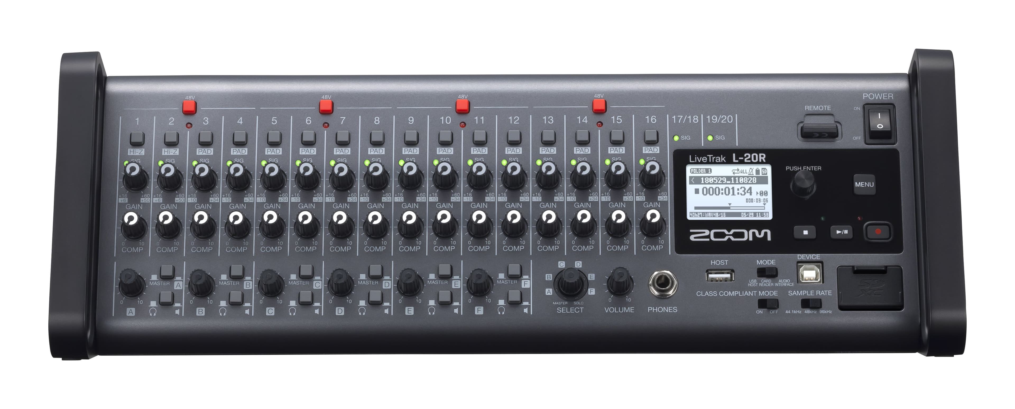 Zoom LiveTrak L-20